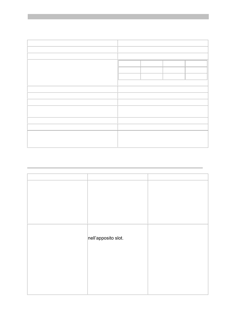 Specifiche dello scanner, Risoluzione problemi, Risoluzione | Problemi | I.R.I.S. IRISCan Book Executive User Manual | Page 115 / 312