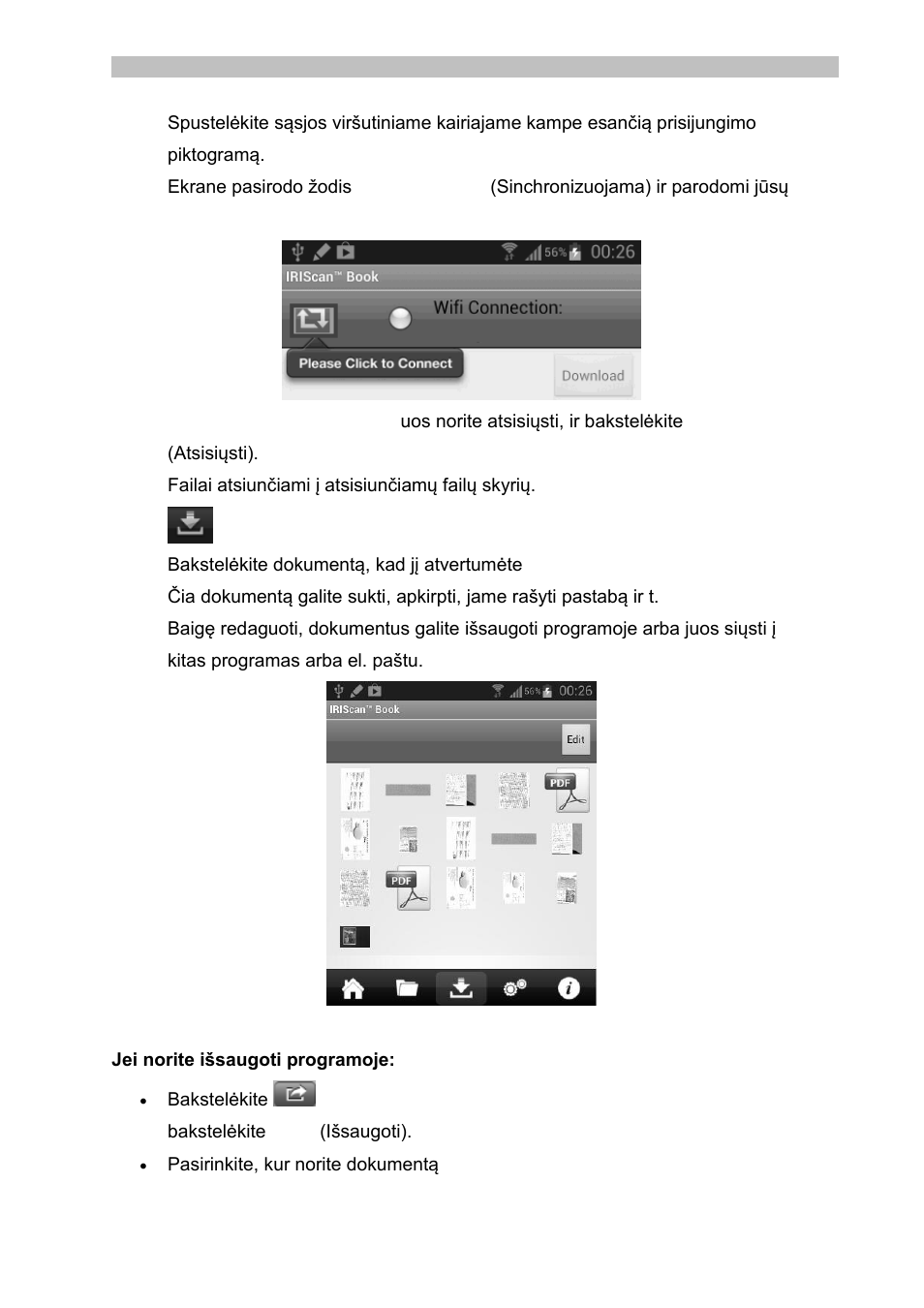 I.R.I.S. IRISCan Book Executive User Manual | Page 203 / 312