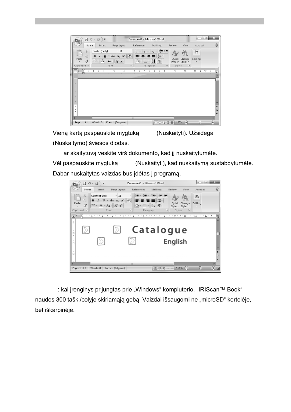 I.R.I.S. IRISCan Book Executive User Manual | Page 207 / 312