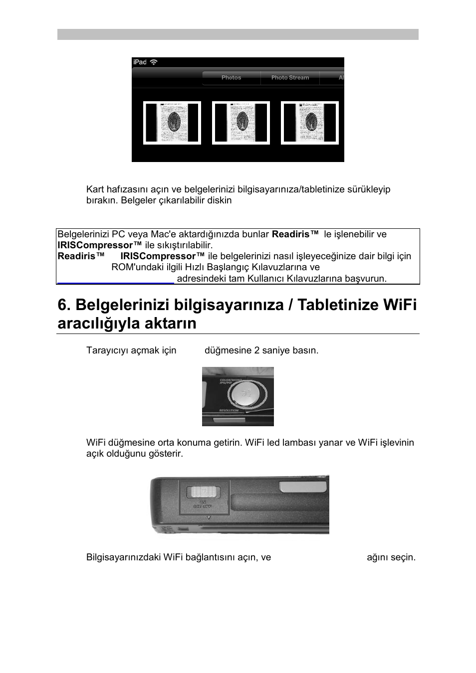 I.R.I.S. IRISCan Book Executive User Manual | Page 220 / 312