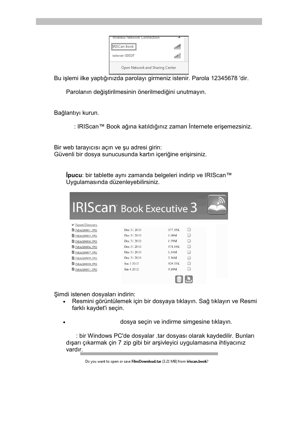 I.R.I.S. IRISCan Book Executive User Manual | Page 221 / 312