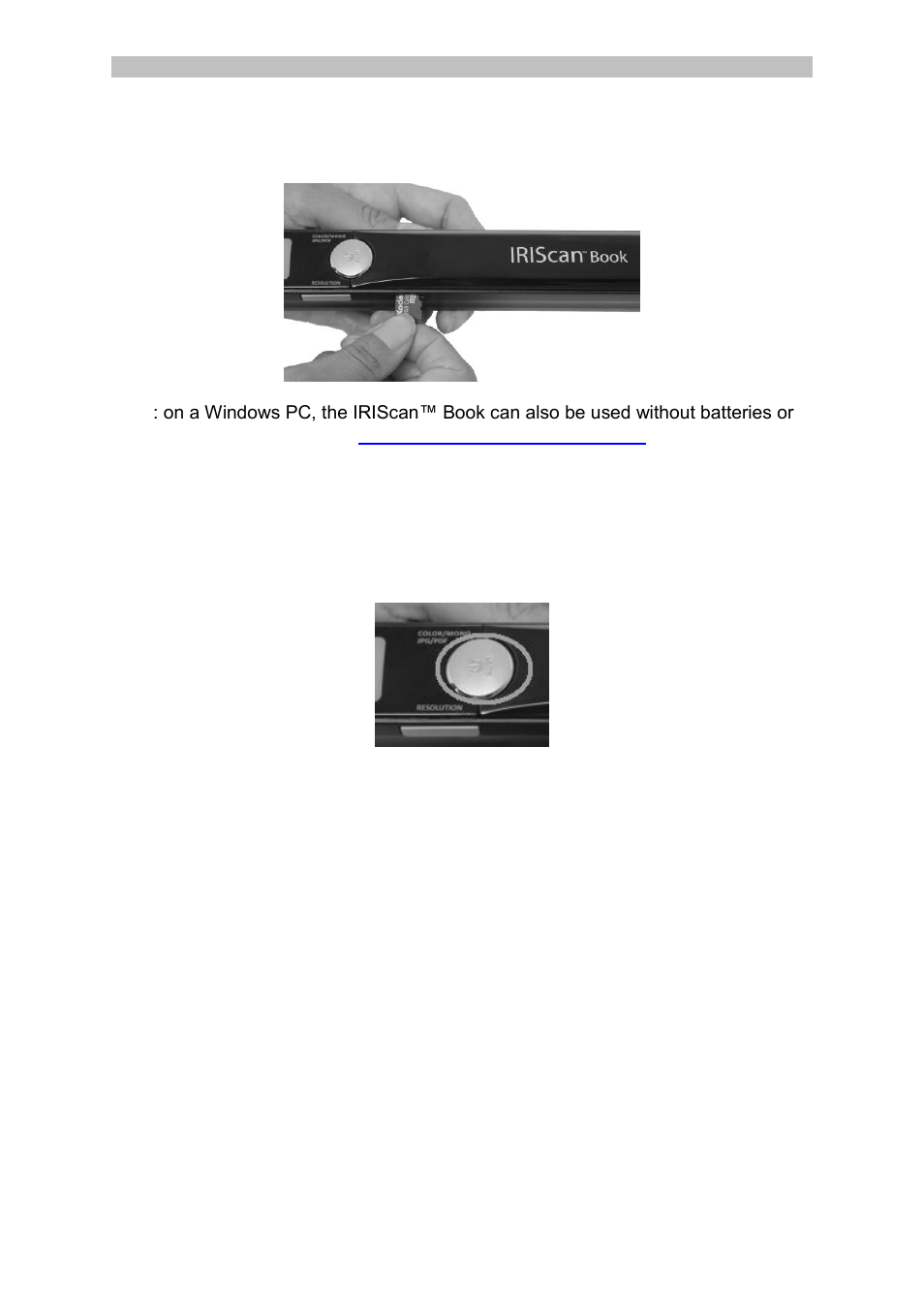 Insert the included microsd card, Format the microsd card | I.R.I.S. IRISCan Book Executive User Manual | Page 3 / 312