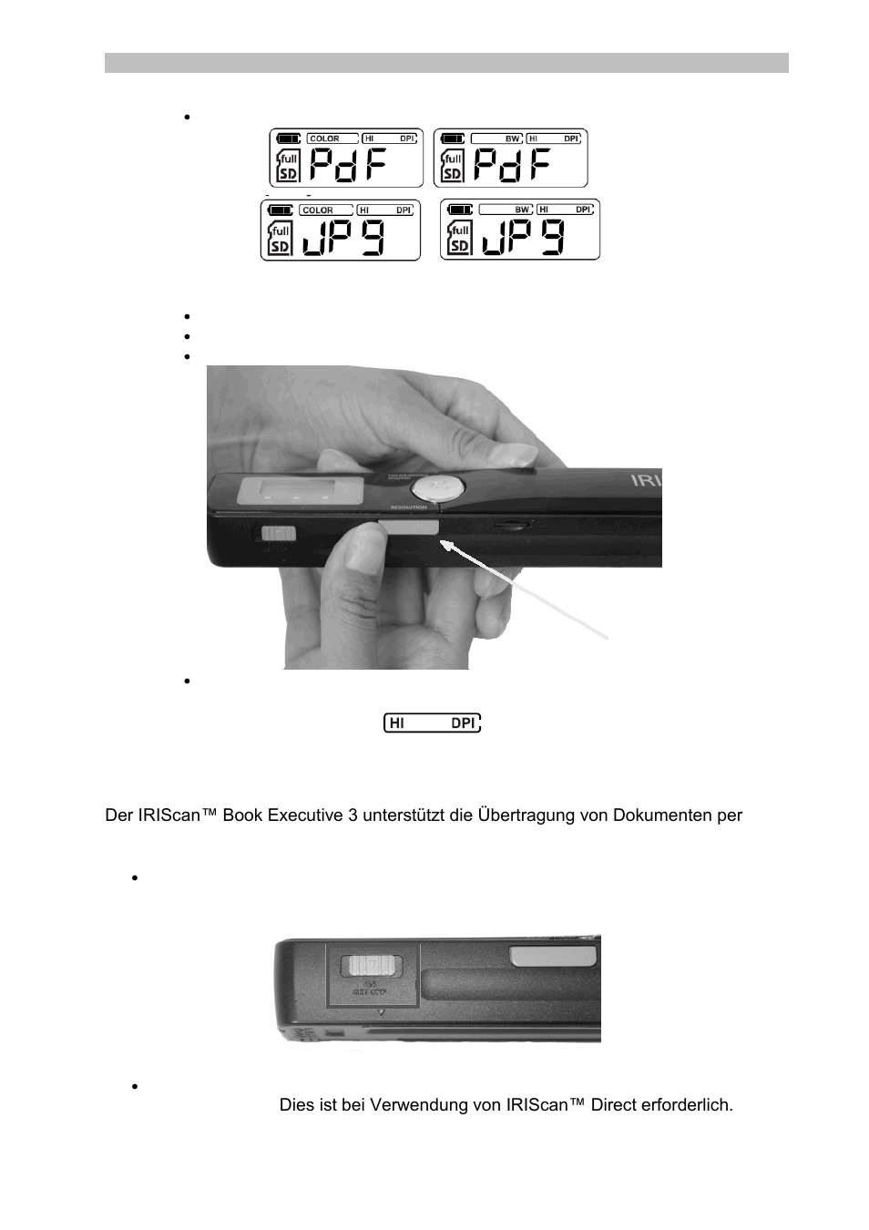 Wlan-einstellungen | I.R.I.S. IRISCan Book Executive User Manual | Page 63 / 312