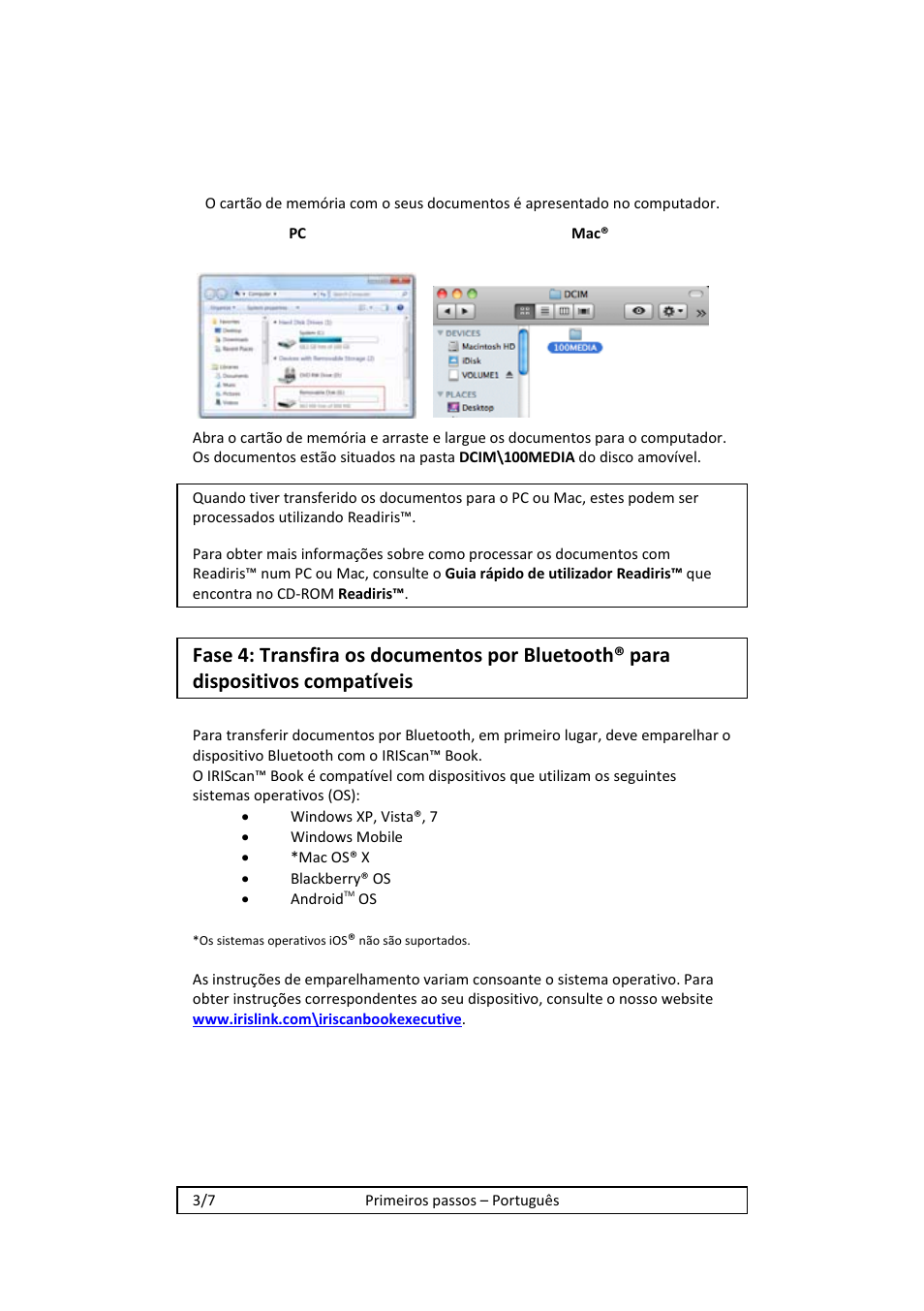 I.R.I.S. IRISCan Book 2 Executive Hardware User Manual | Page 37 / 61