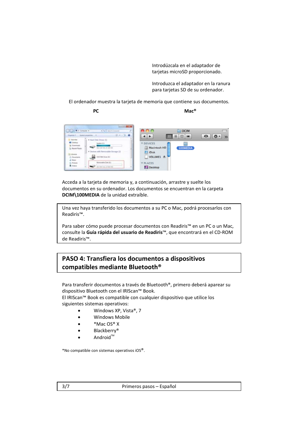 I.R.I.S. IRISCan Book 2 Executive Hardware User Manual | Page 51 / 61