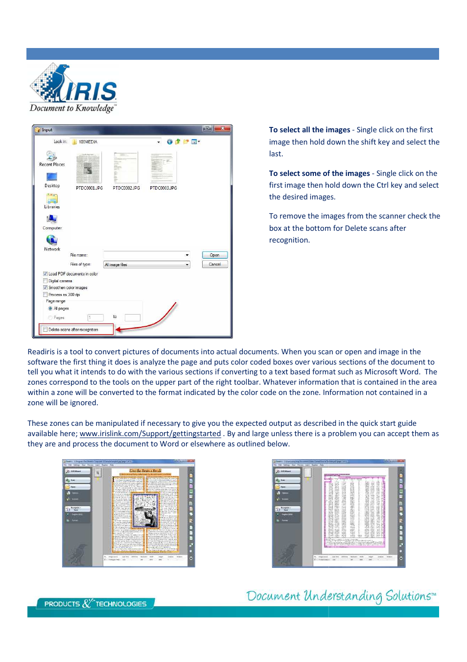 I.R.I.S. IRISCan Book 2 Executive User Manual | Page 2 / 6