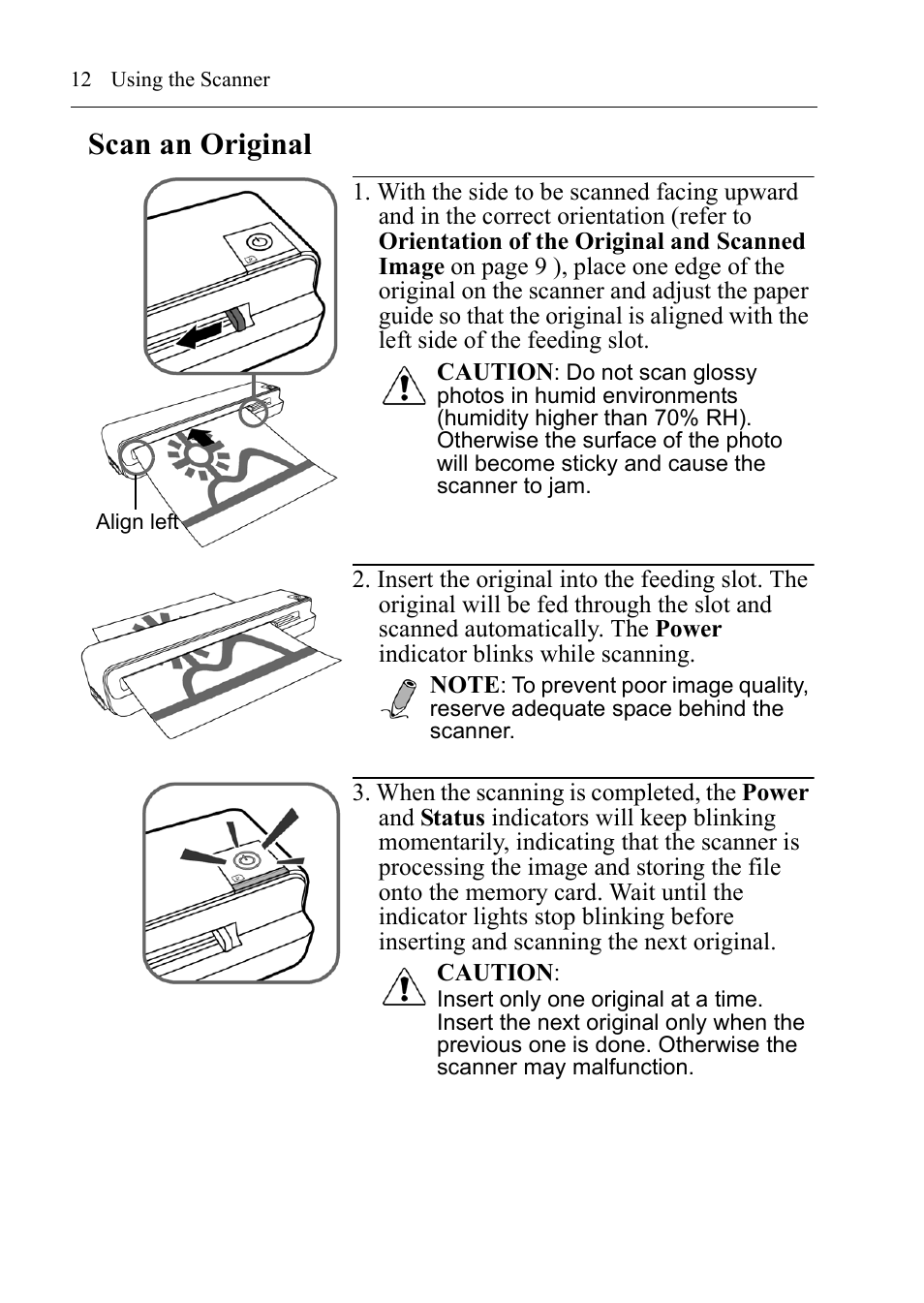 Scan an original | I.R.I.S. IRIScan Anywhere 3 User Guide User Manual | Page 15 / 26