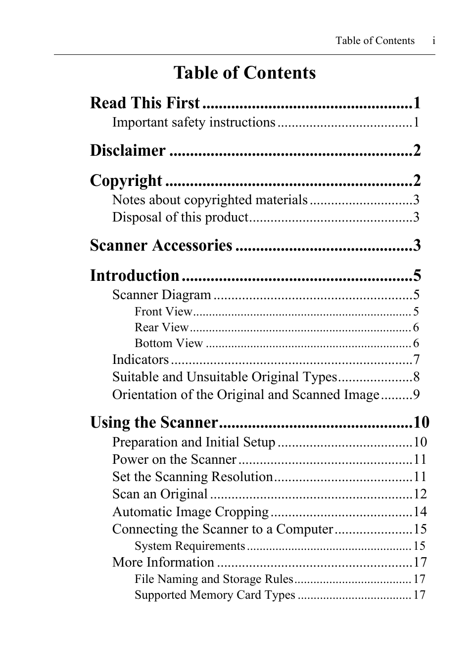 I.R.I.S. IRIScan Anywhere 3 User Guide User Manual | Page 2 / 26