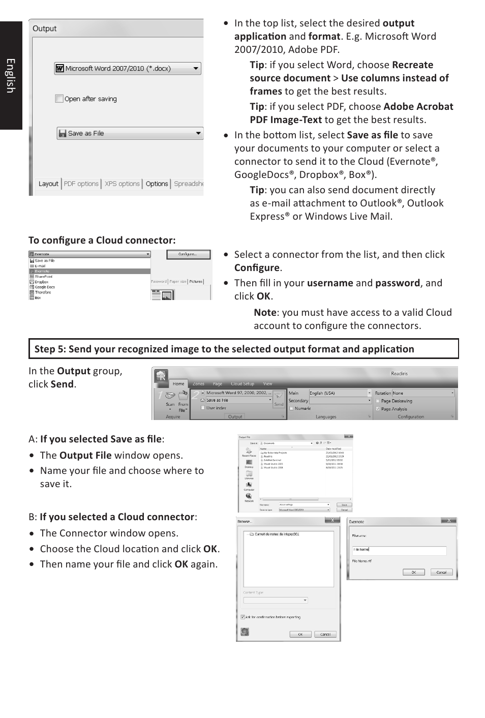 I.R.I.S. IRIScan Anywhere 3 Quick Start User Manual | Page 4 / 12