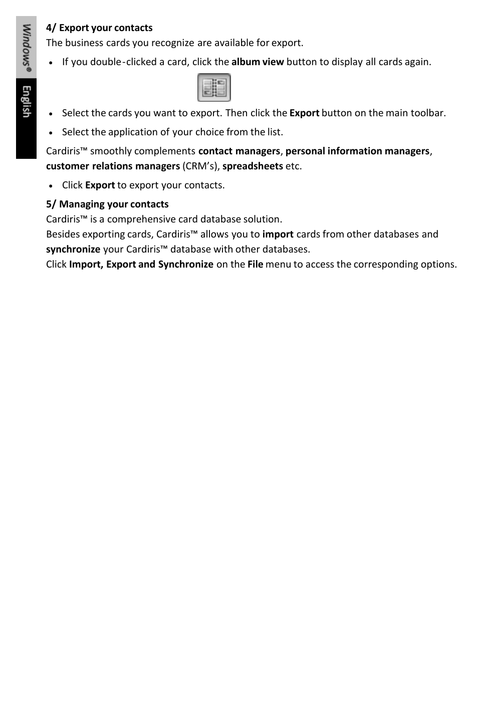 I.R.I.S. IRIScan Anywhere 2 Quick Start User Manual | Page 10 / 98