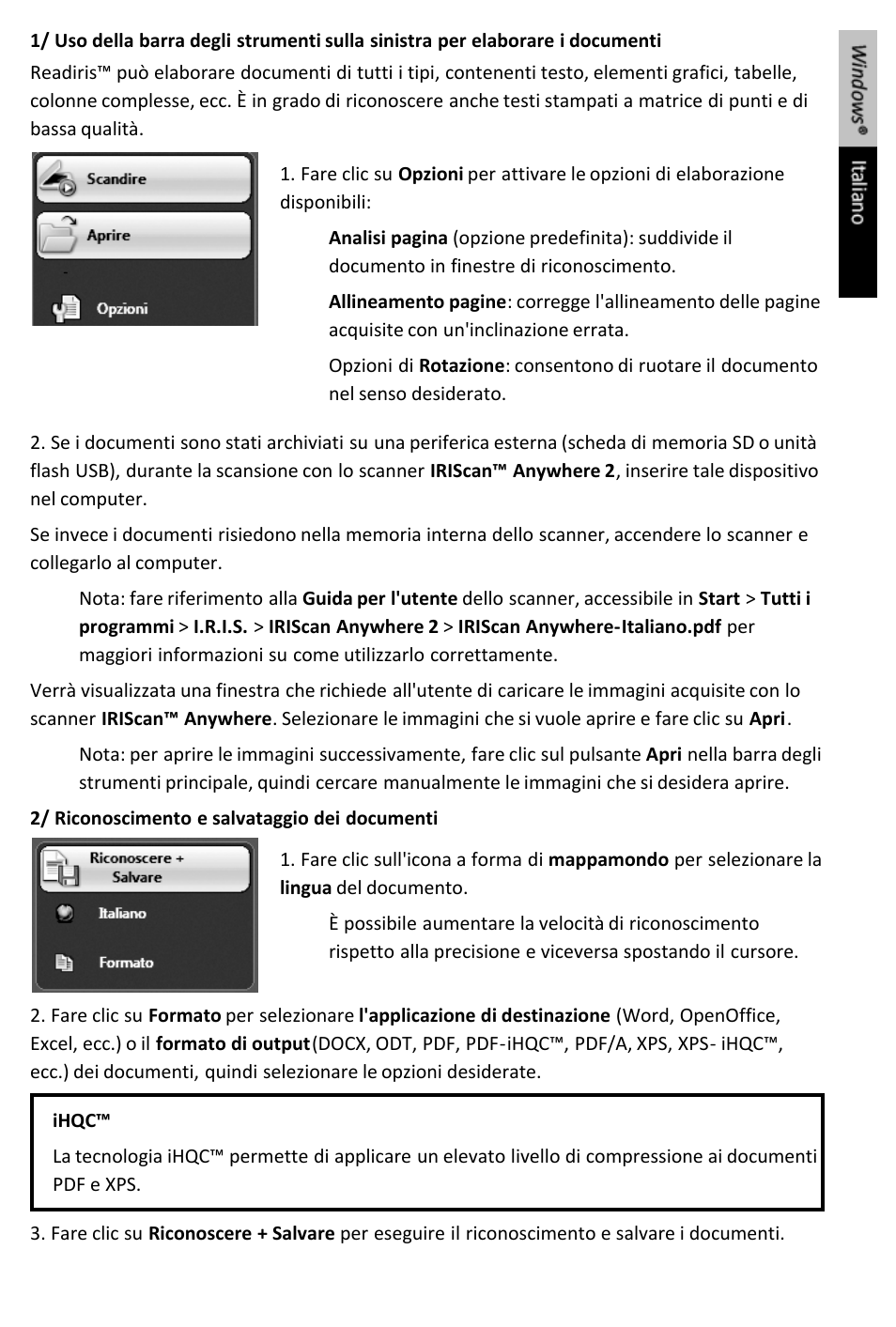I.R.I.S. IRIScan Anywhere 2 Quick Start User Manual | Page 37 / 98