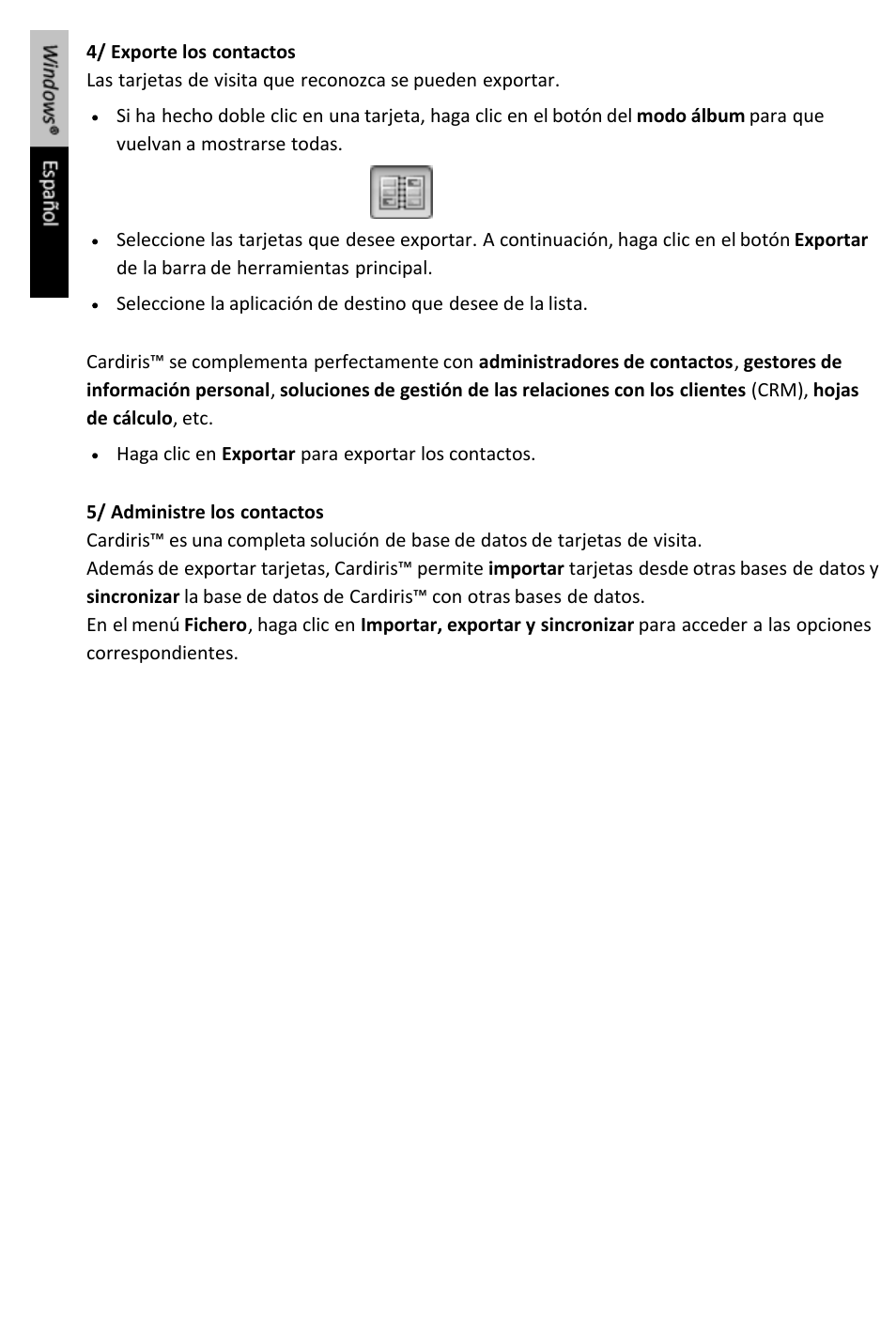 I.R.I.S. IRIScan Anywhere 2 Quick Start User Manual | Page 50 / 98