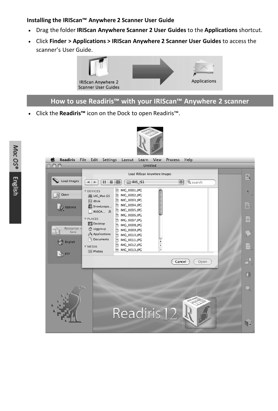 I.R.I.S. IRIScan Anywhere 2 Quick Start User Manual | Page 52 / 98