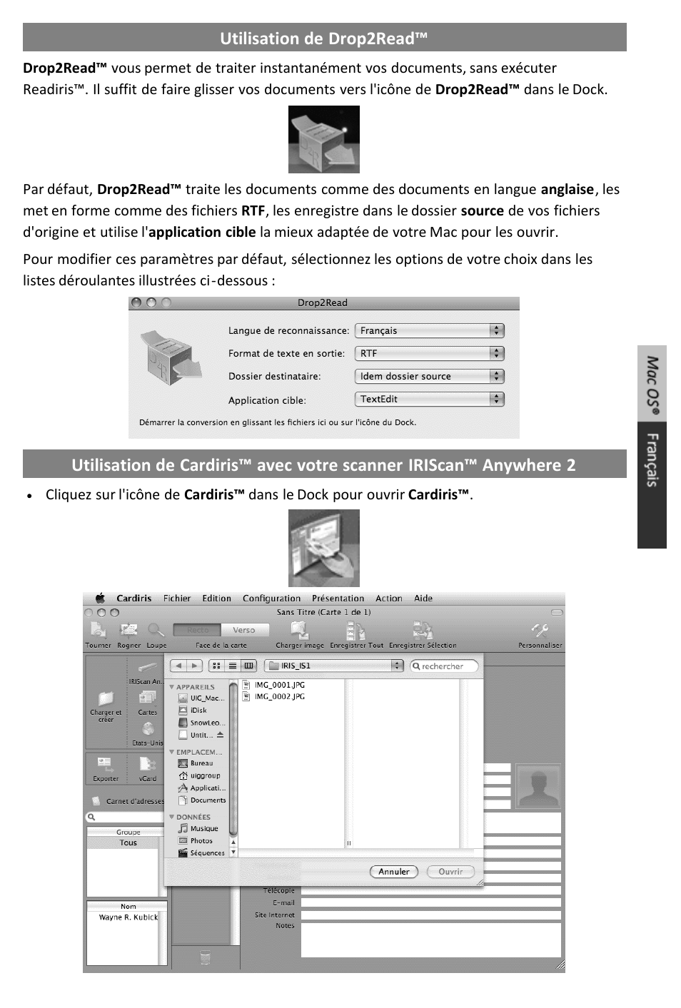 I.R.I.S. IRIScan Anywhere 2 Quick Start User Manual | Page 63 / 98