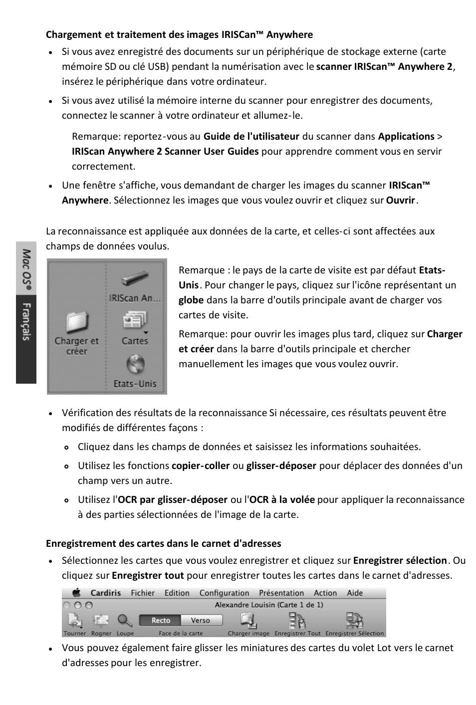 I.R.I.S. IRIScan Anywhere 2 Quick Start User Manual | Page 64 / 98