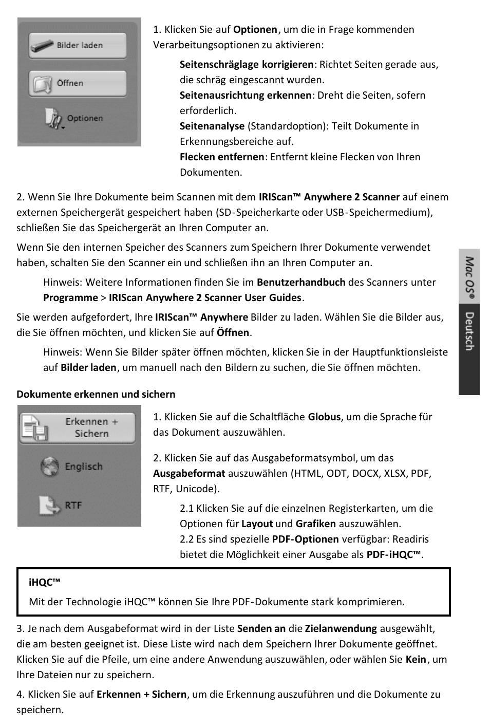 I.R.I.S. IRIScan Anywhere 2 Quick Start User Manual | Page 77 / 98