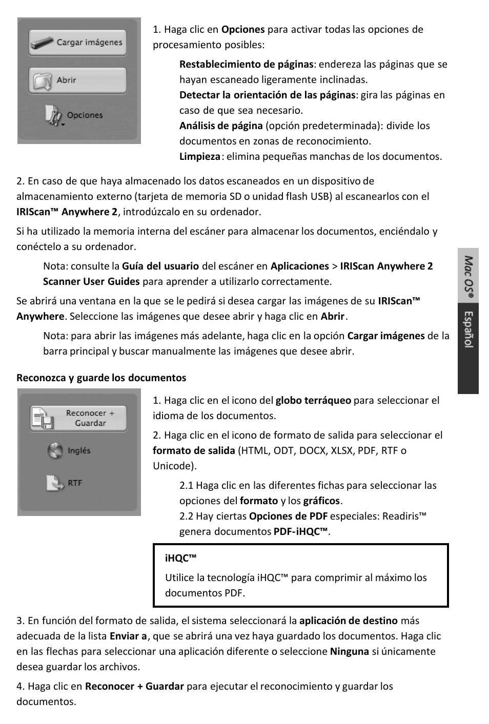 I.R.I.S. IRIScan Anywhere 2 Quick Start User Manual | Page 93 / 98