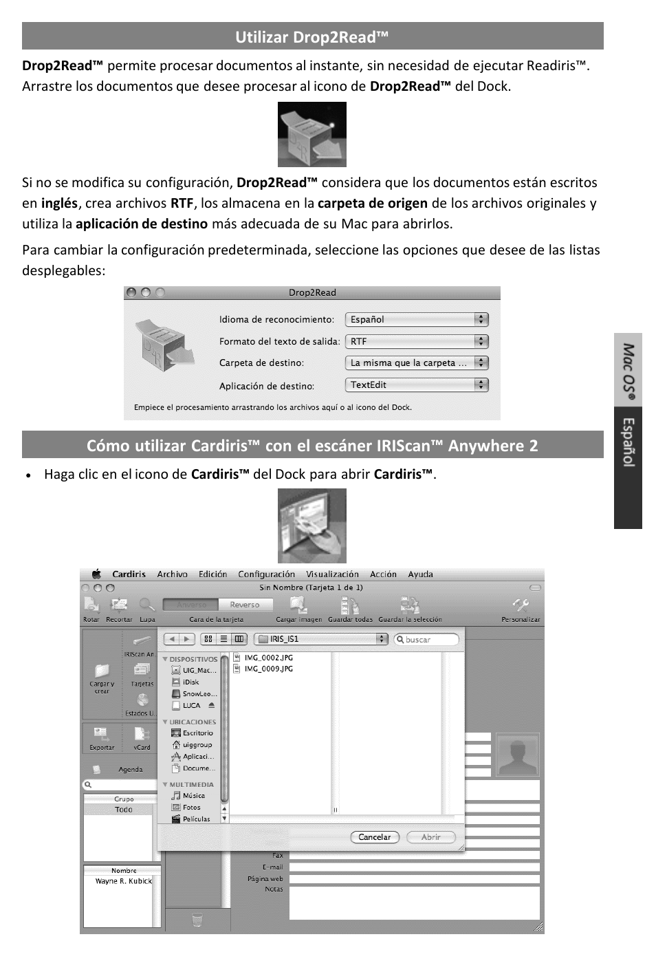 I.R.I.S. IRIScan Anywhere 2 Quick Start User Manual | Page 95 / 98