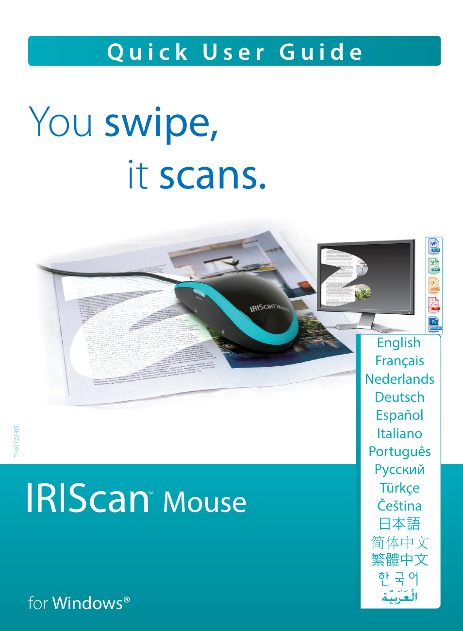 I.R.I.S. IRISCan Mouse User Manual | 64 pages