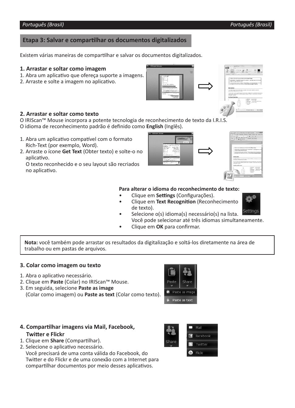 I.R.I.S. IRISCan Mouse User Manual | Page 29 / 64