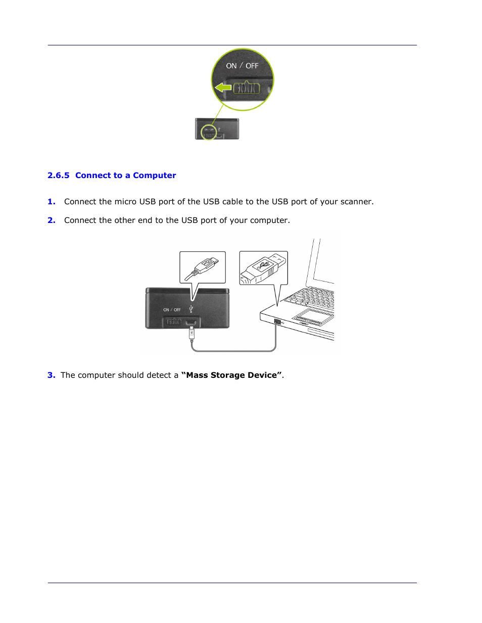 5 connect to a computer, Connect to a computer -10 | I.R.I.S. IRIScan Pro 3 Wi-Fi User Guide User Manual | Page 23 / 85