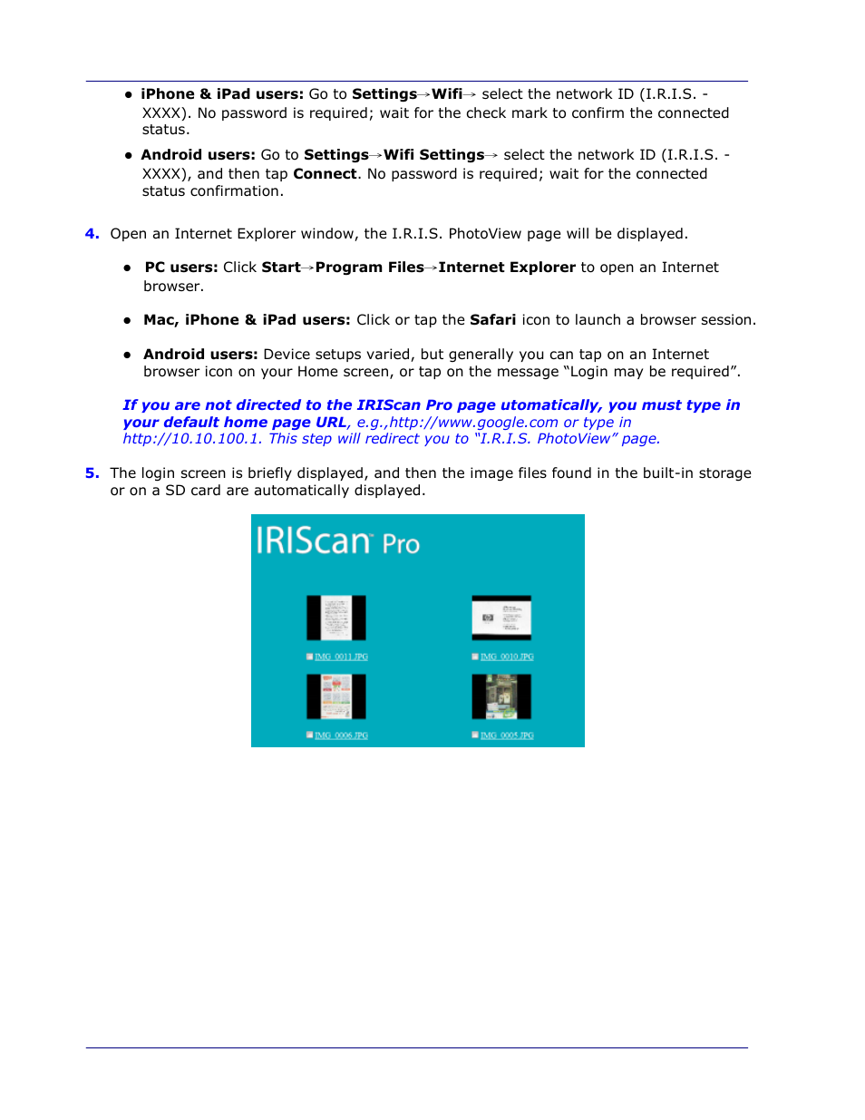 I.R.I.S. IRIScan Pro 3 Wi-Fi User Guide User Manual | Page 42 / 85