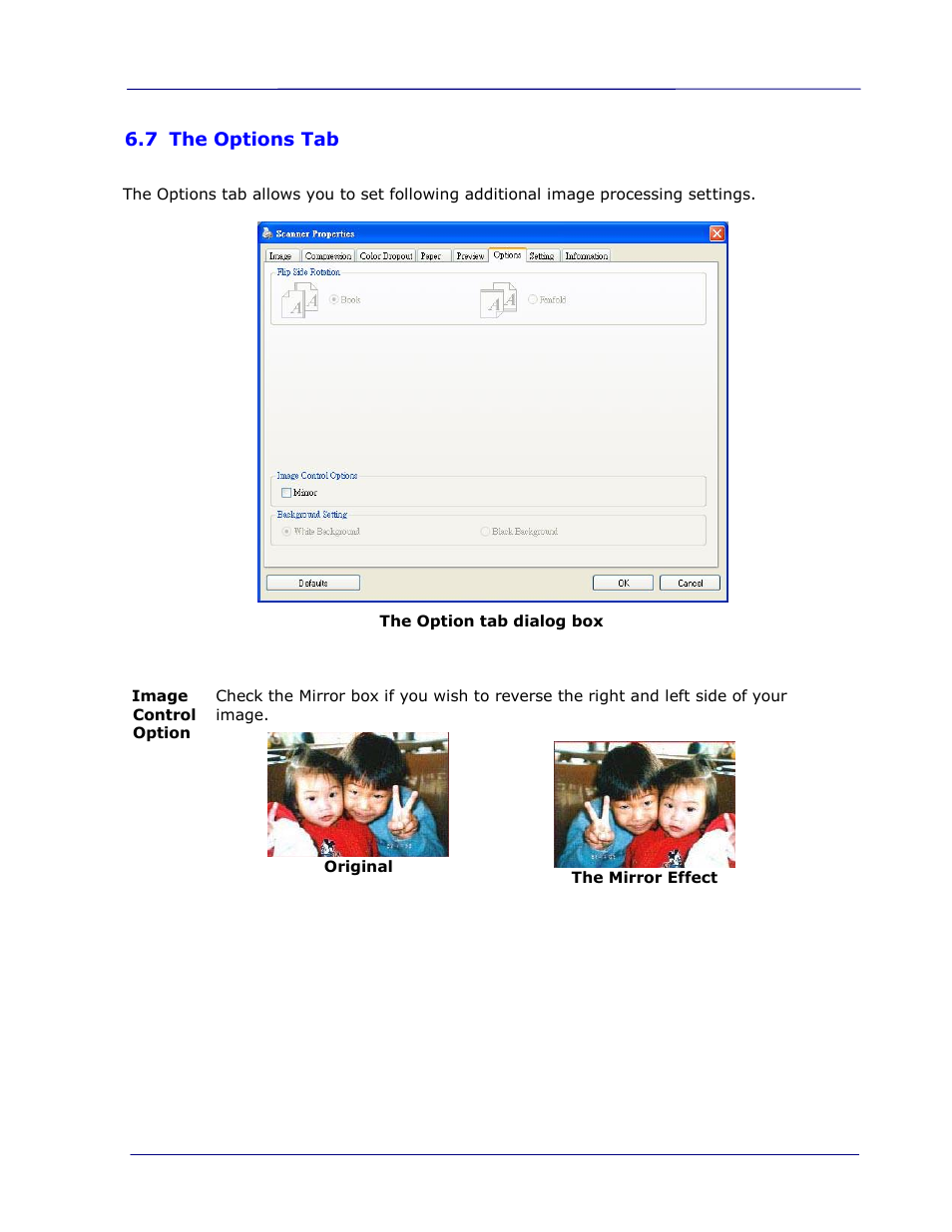 7 the options tab, The options tab -19 | I.R.I.S. IRIScan Pro 3 Wi-Fi User Guide User Manual | Page 64 / 85