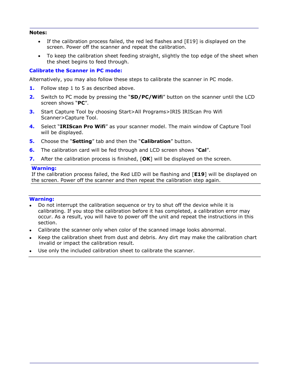 I.R.I.S. IRIScan Pro 3 Wi-Fi User Guide User Manual | Page 71 / 85