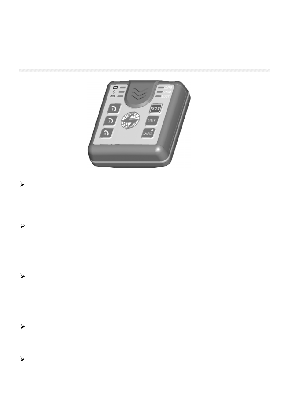 Personal tracker – features | APM PT-3 User Manual | Page 8 / 23