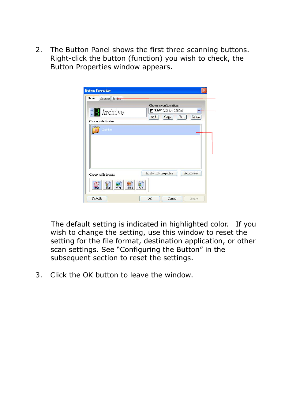 I.R.I.S. IRIScan Pro 3 Cloud Button Manager User Manual | Page 8 / 49