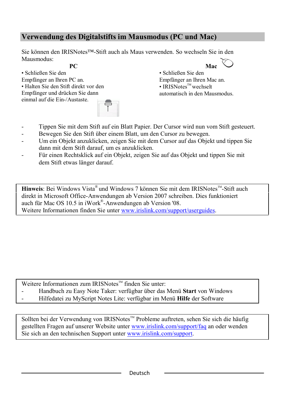 I.R.I.S. IRISNotes Express 2 User Manual | Page 25 / 56