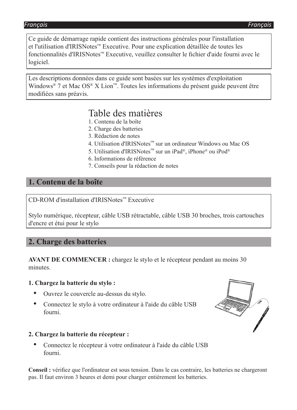 I.R.I.S. IRISNotes Executive 2 User Manual | Page 12 / 92