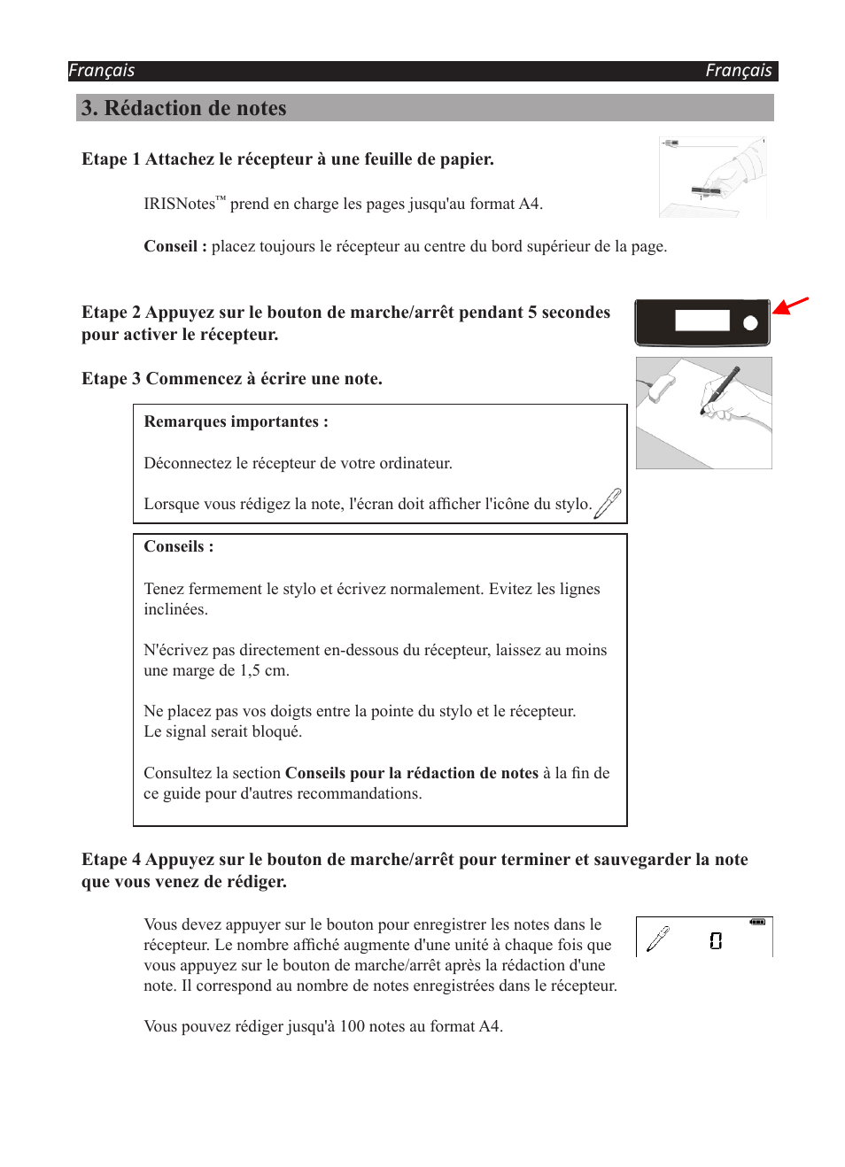 I.R.I.S. IRISNotes Executive 2 User Manual | Page 13 / 92