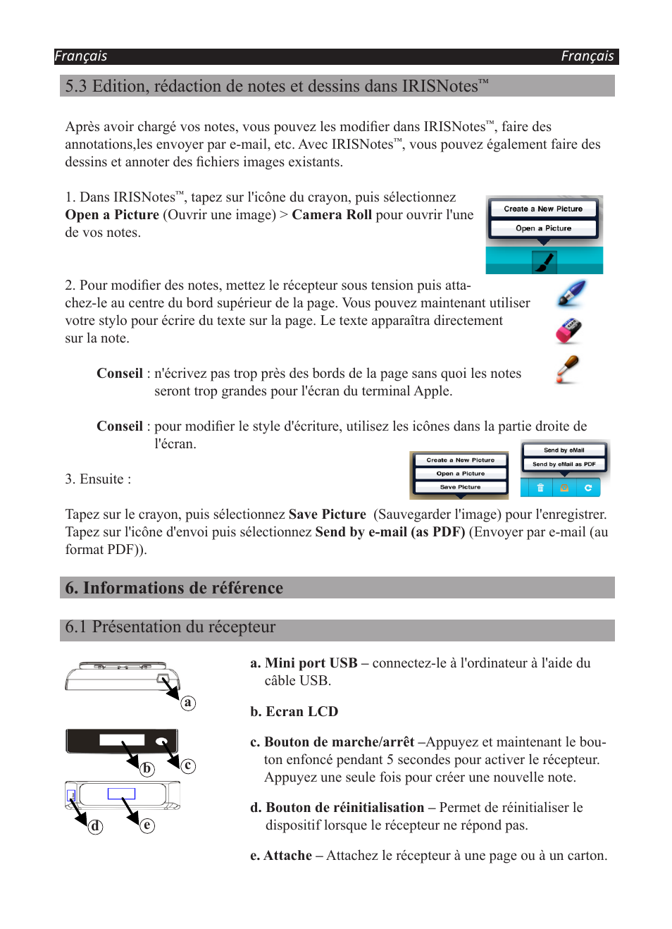 I.R.I.S. IRISNotes Executive 2 User Manual | Page 19 / 92