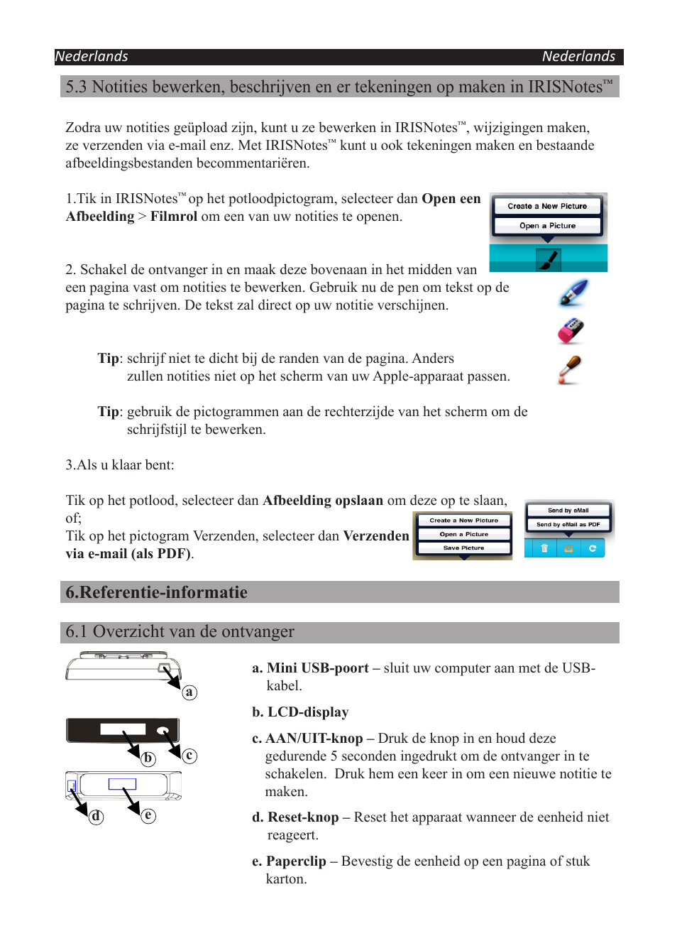 I.R.I.S. IRISNotes Executive 2 User Manual | Page 29 / 92