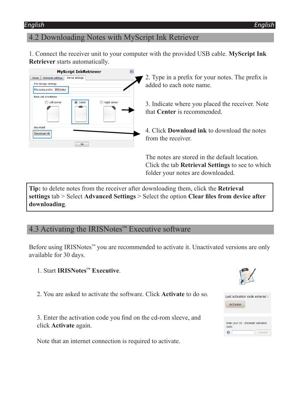 Executive software | I.R.I.S. IRISNotes Executive 2 User Manual | Page 5 / 92