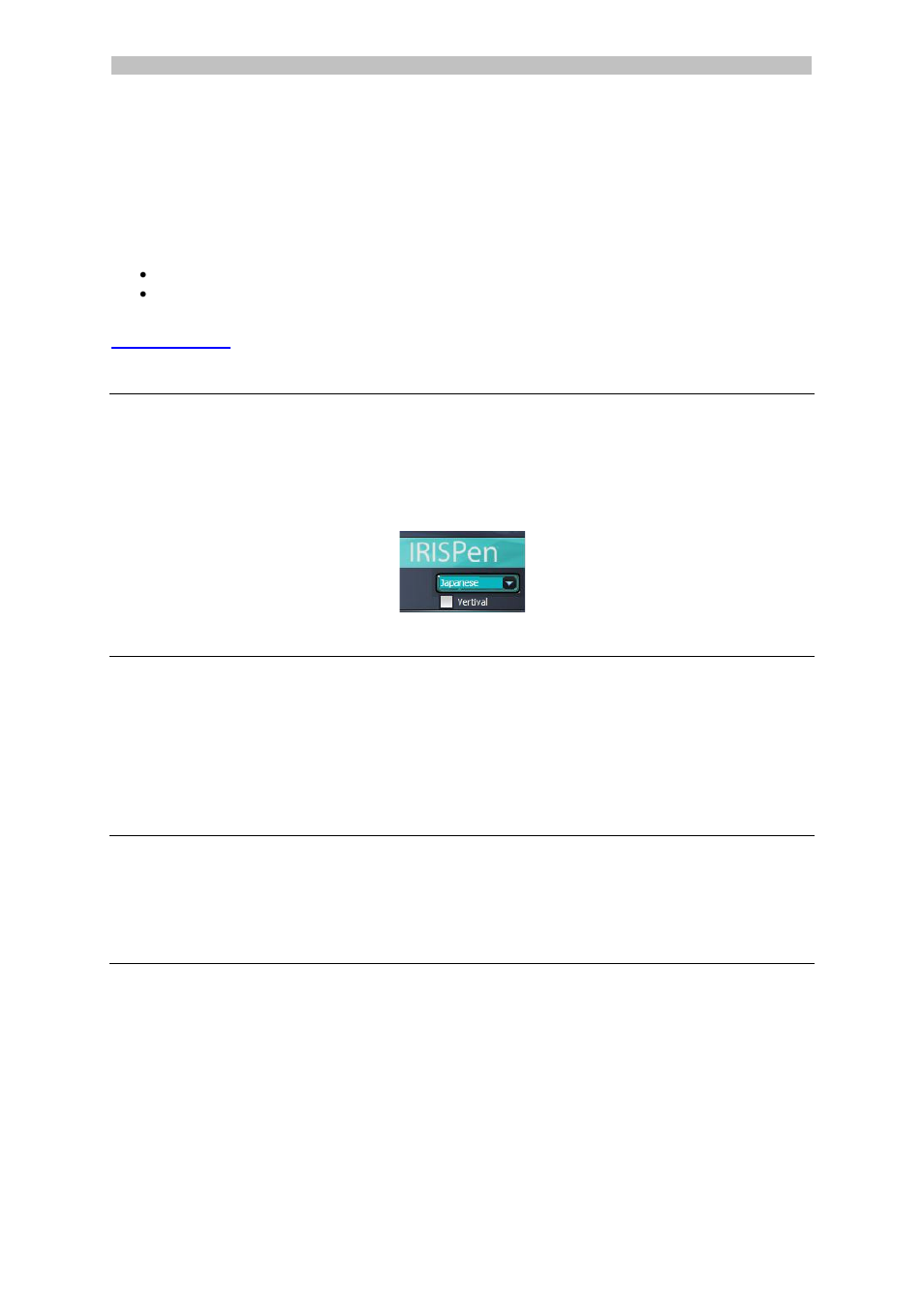 Note, 1 scanning vertical text, 2 scanning tables | 3 scanning numbers, 4 scanning single words | I.R.I.S. IRISPen Executive 7 User Manual | Page 7 / 14