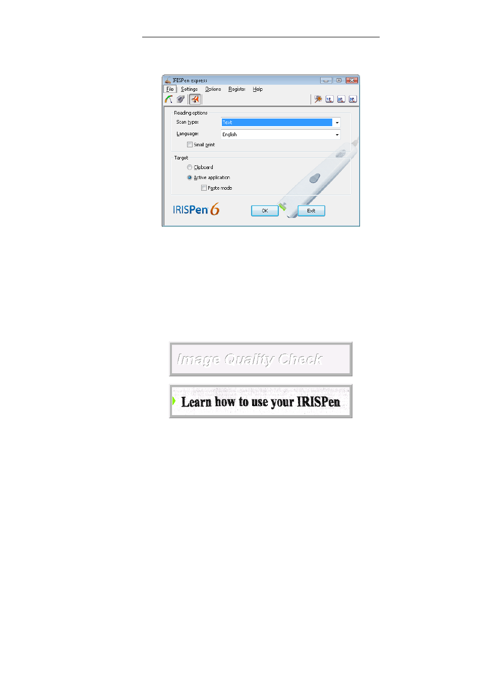 I.R.I.S. IRISPen Express 6 for Windows User Manual | Page 25 / 58