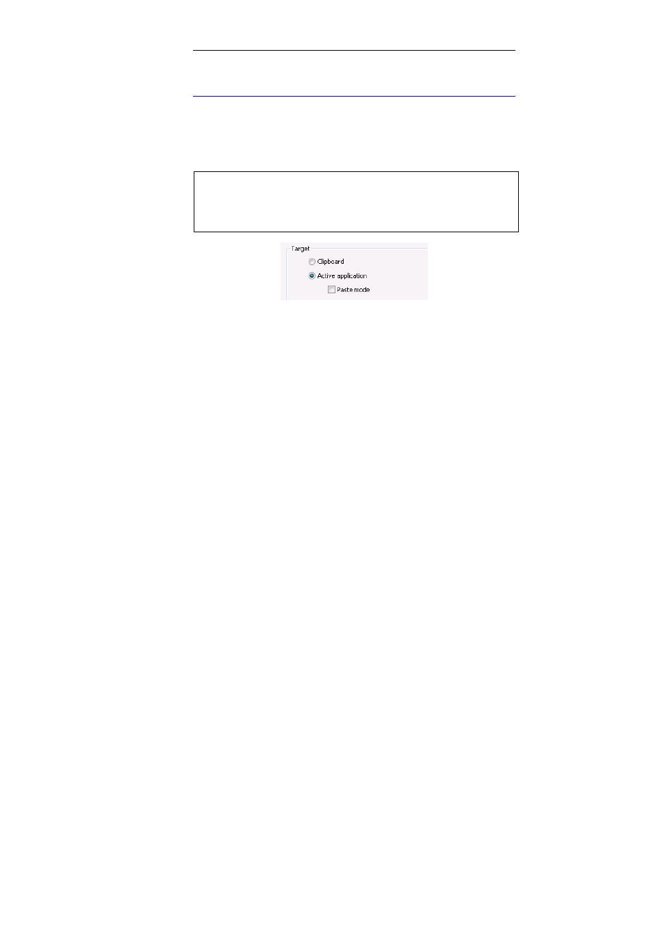 Target | I.R.I.S. IRISPen Express 6 for Windows User Manual | Page 38 / 58