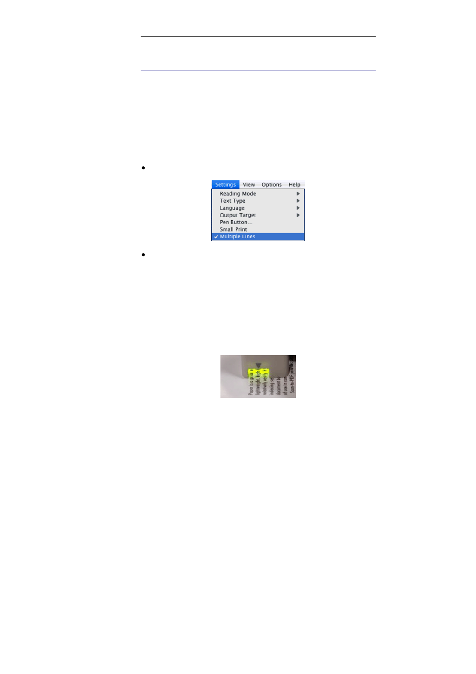 Multiple lines | I.R.I.S. IRISPen Executive 6 for Mac User Manual | Page 47 / 58