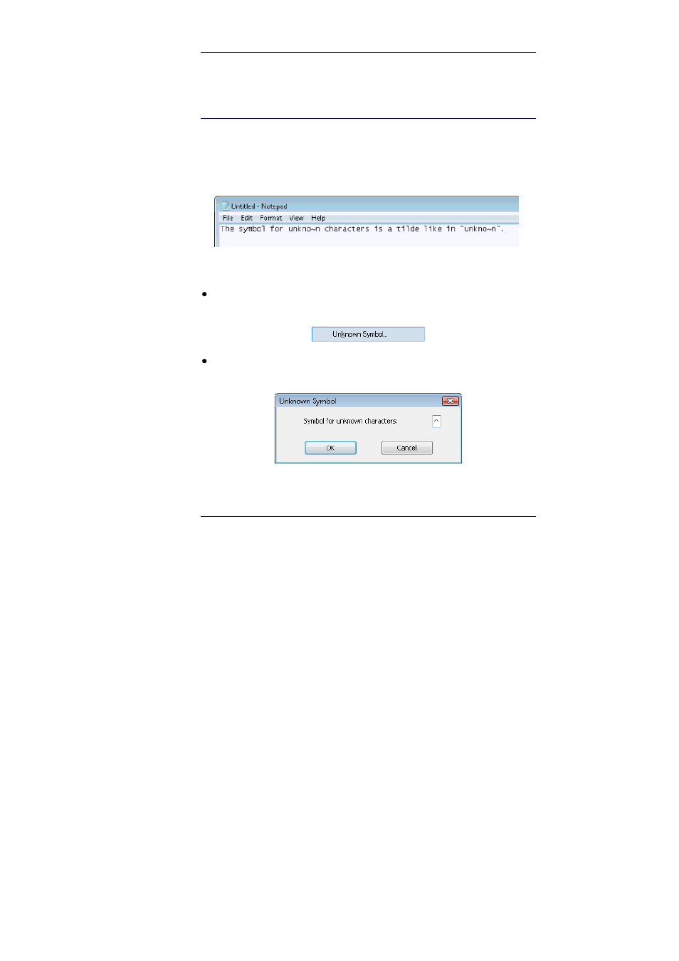 Define the symbol for unknown characters, Replace a character string | I.R.I.S. IRISPen Executive 6 for Windows User Manual | Page 78 / 88