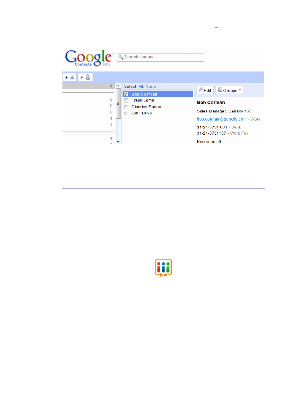 Exporting contacts to microsoft dynamics crm | I.R.I.S. Cardiris Pro 5 User Manual | Page 100 / 119