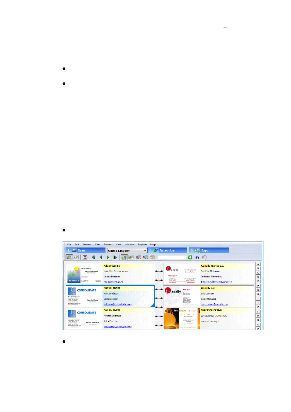 Tutorial, Exploring the cardiris sample database | I.R.I.S. Cardiris Pro 5 User Manual | Page 20 / 119