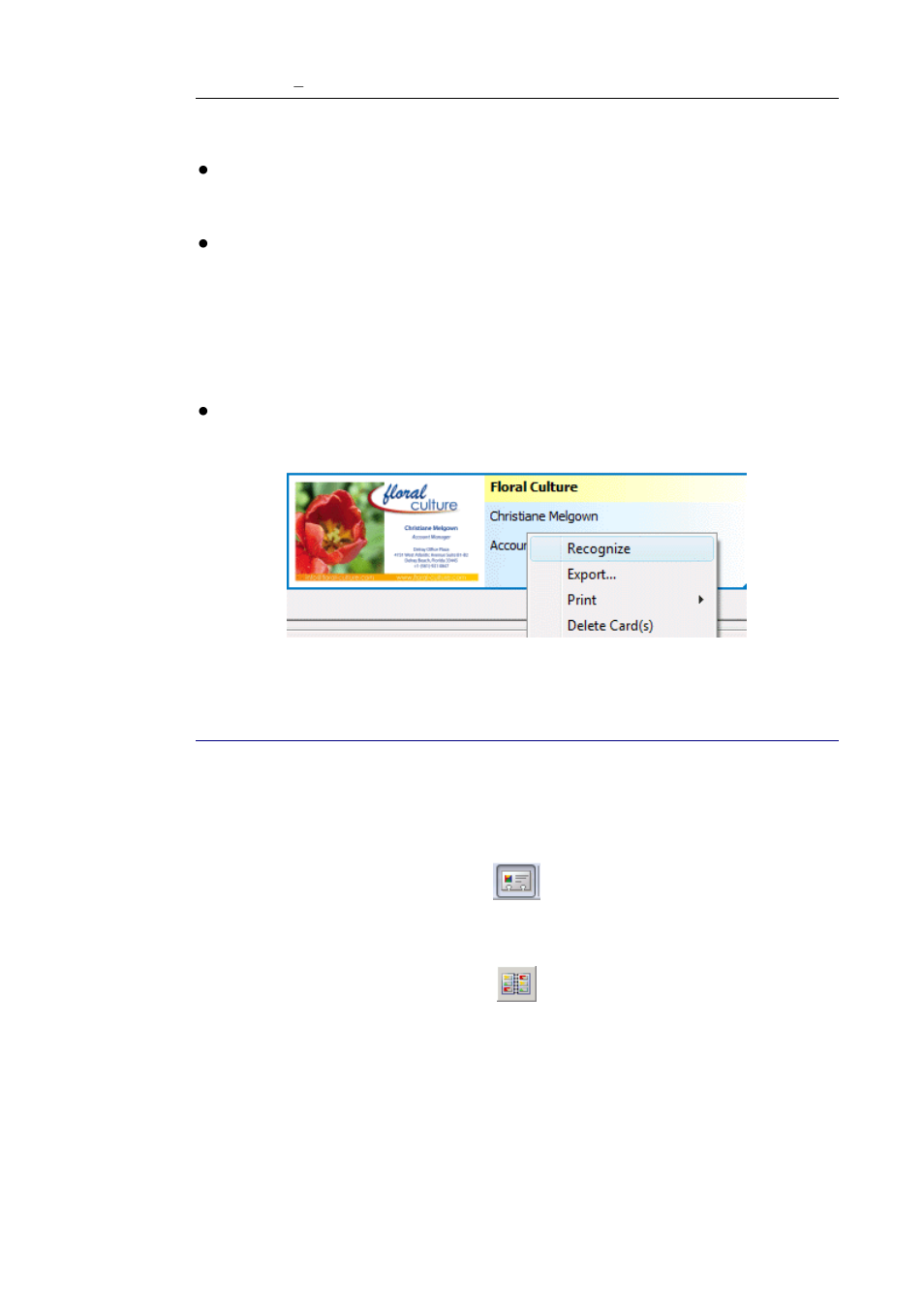 Card view | I.R.I.S. Cardiris Pro 5 User Manual | Page 31 / 119