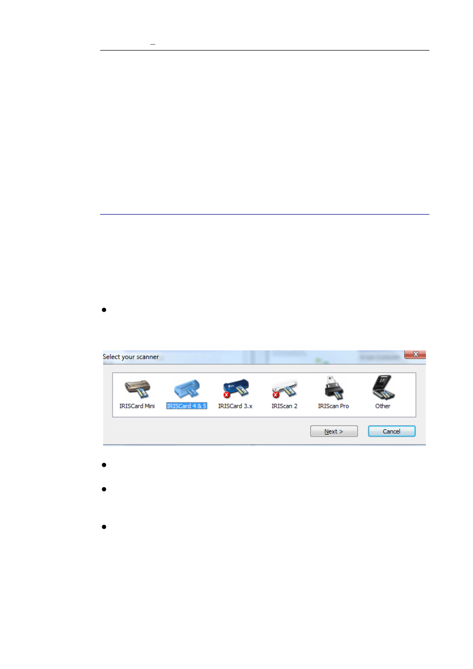 Chapter 5 scanning business cards, Setting the scanner settings, Hapter | Canning business cards | I.R.I.S. Cardiris Pro 5 User Manual | Page 37 / 119