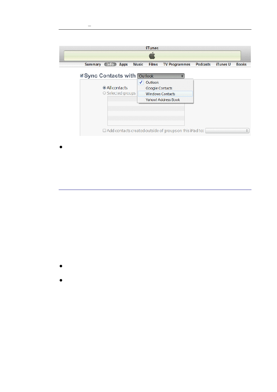 Exporting to google contacts | I.R.I.S. Cardiris Pro 5 User Manual | Page 97 / 119