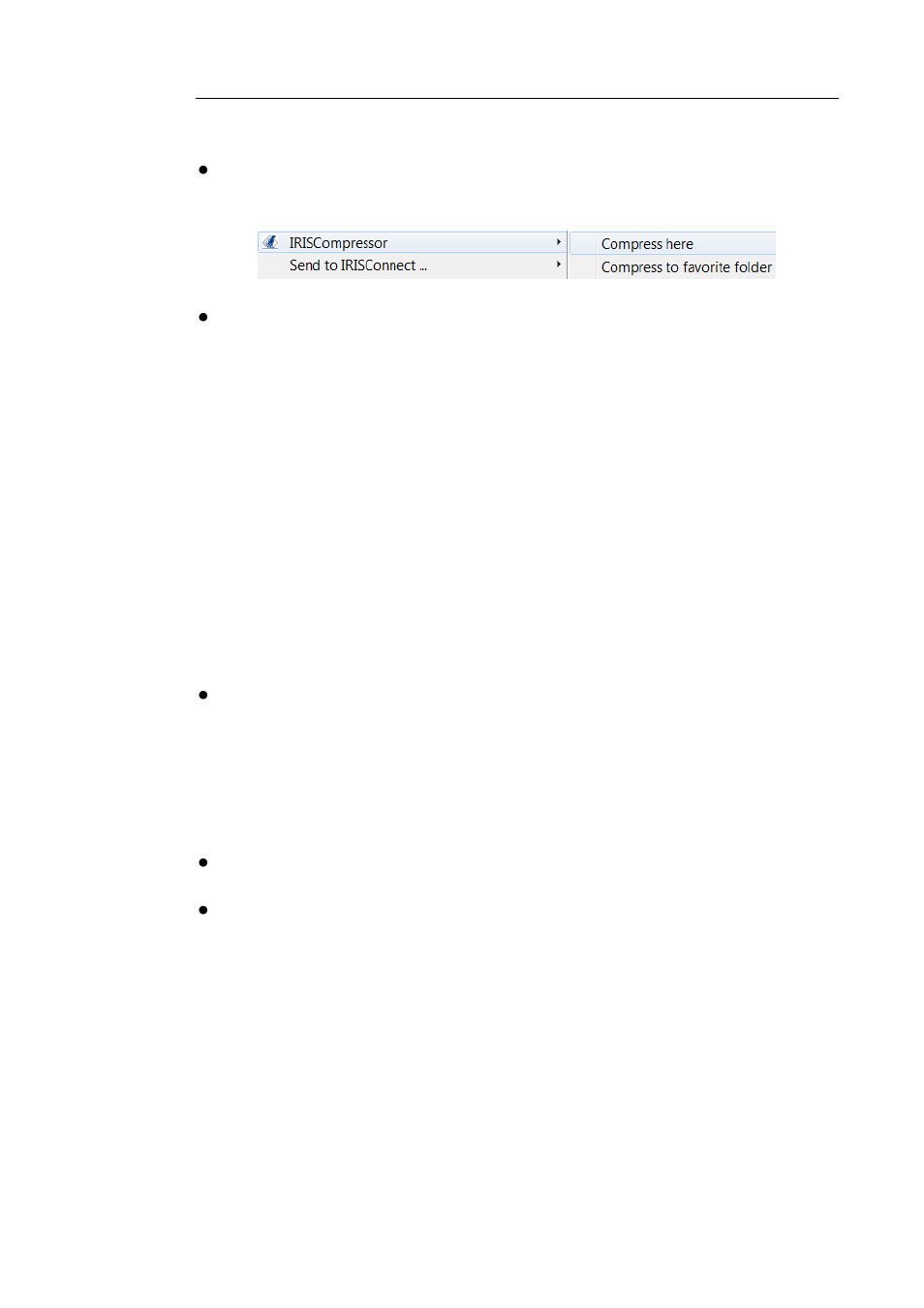 I.R.I.S. IRIScompressor Standard User Manual | Page 12 / 14