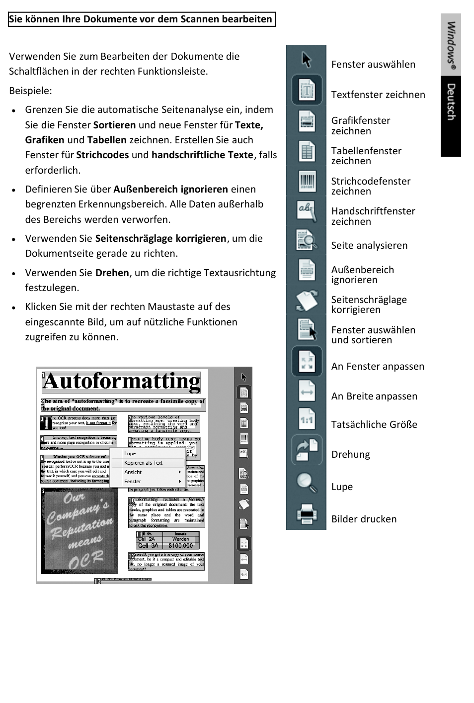 I.R.I.S. IRISCan Book 2 for Windows User Manual | Page 12 / 37