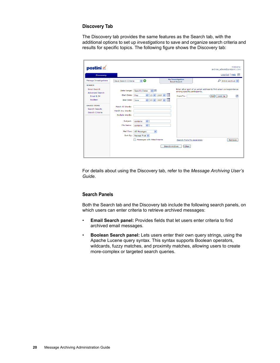 Google Message Archiving Administration Guide User Manual | Page 19 / 79