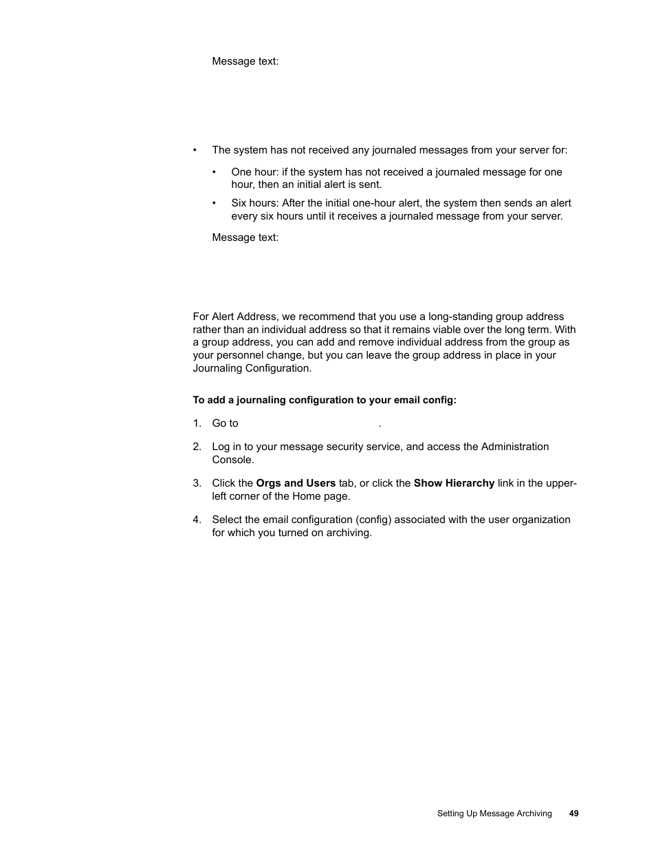 Google Message Archiving Administration Guide User Manual | Page 47 / 79